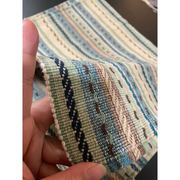 Set Of 4 Bobby Flay Placemats Fiesta Fabric Colorful Woven - Picture 2 of 8